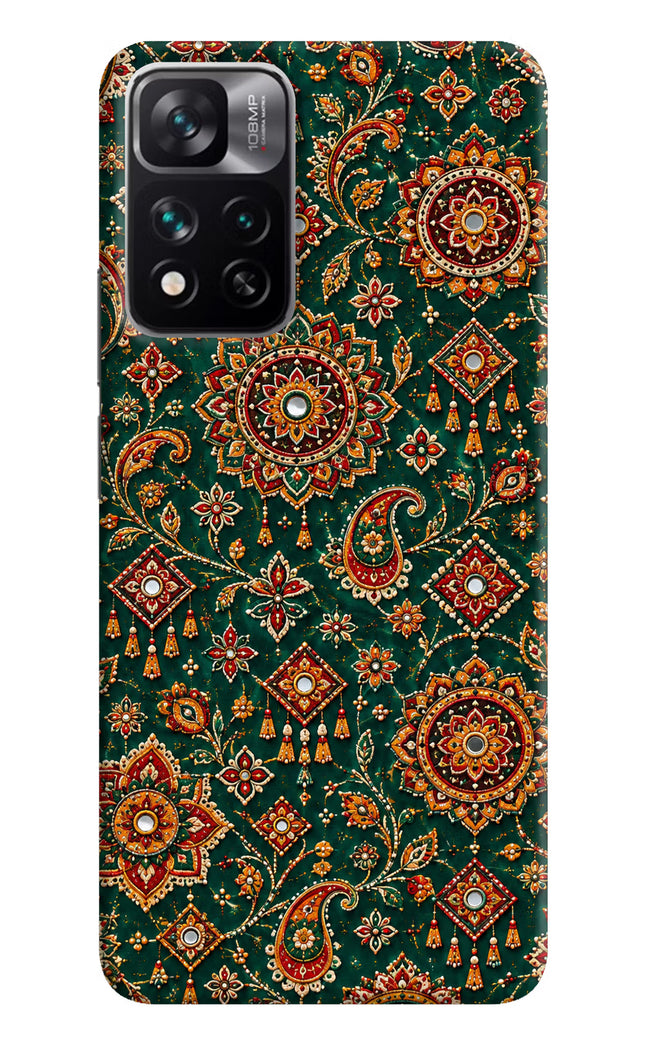 Green Pataka Mi 11i 5G/11i 5G Hypercharge Hard Case Back Cover by Casekaro