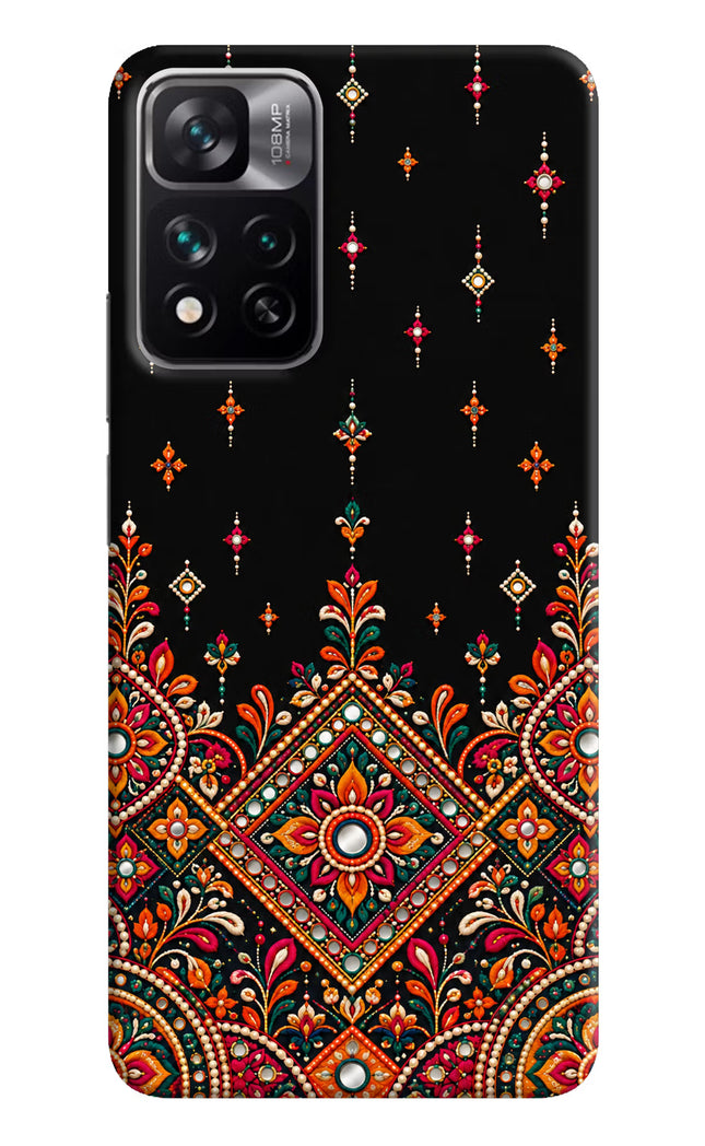 Noir Mehfil Mi 11i 5G/11i 5G Hypercharge Hard Case Back Cover by Casekaro