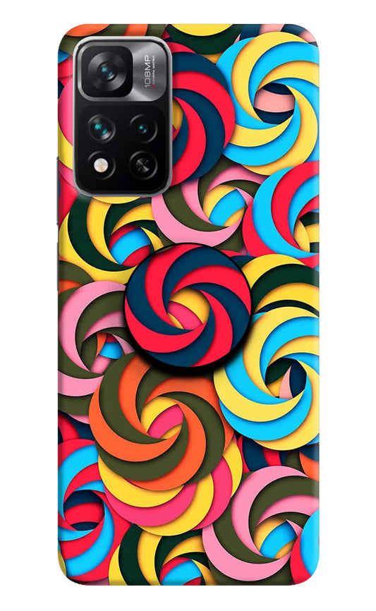 Spiral Pattern Mi 11i 5G/11i 5G Hypercharge Pop Case by Casekaro