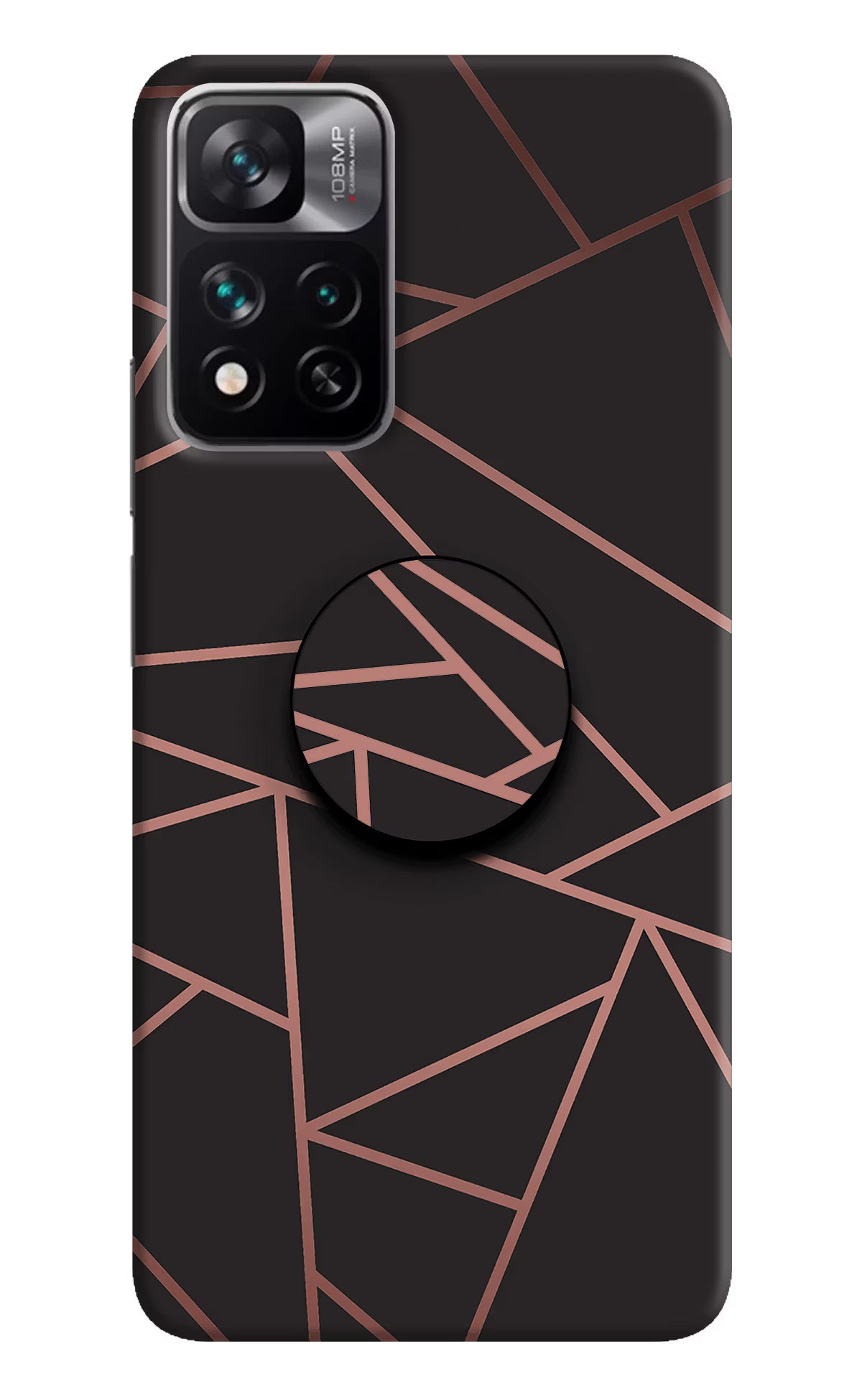 Geometric Pattern Mi 11i 5G/11i 5G Hypercharge Pop Case by Casekaro