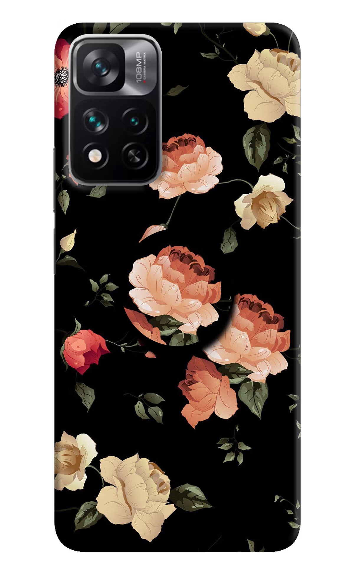 Flowers Mi 11i 5G/11i 5G Hypercharge Pop Case by Casekaro