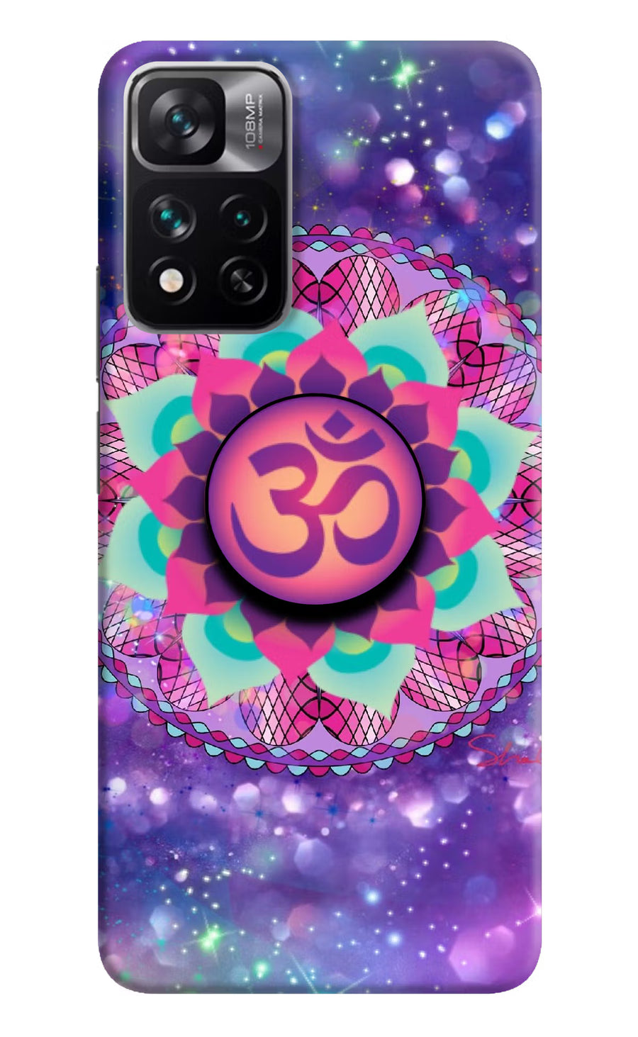 Om Purple Mi 11i 5G/11i 5G Hypercharge Pop Case, Hard case