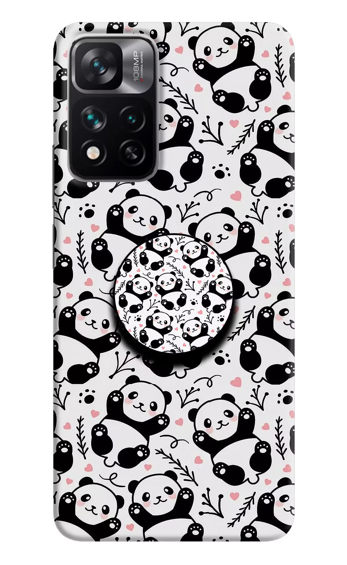 Cute Panda Mi 11i 5G/11i 5G Hypercharge Pop Case by Casekaro