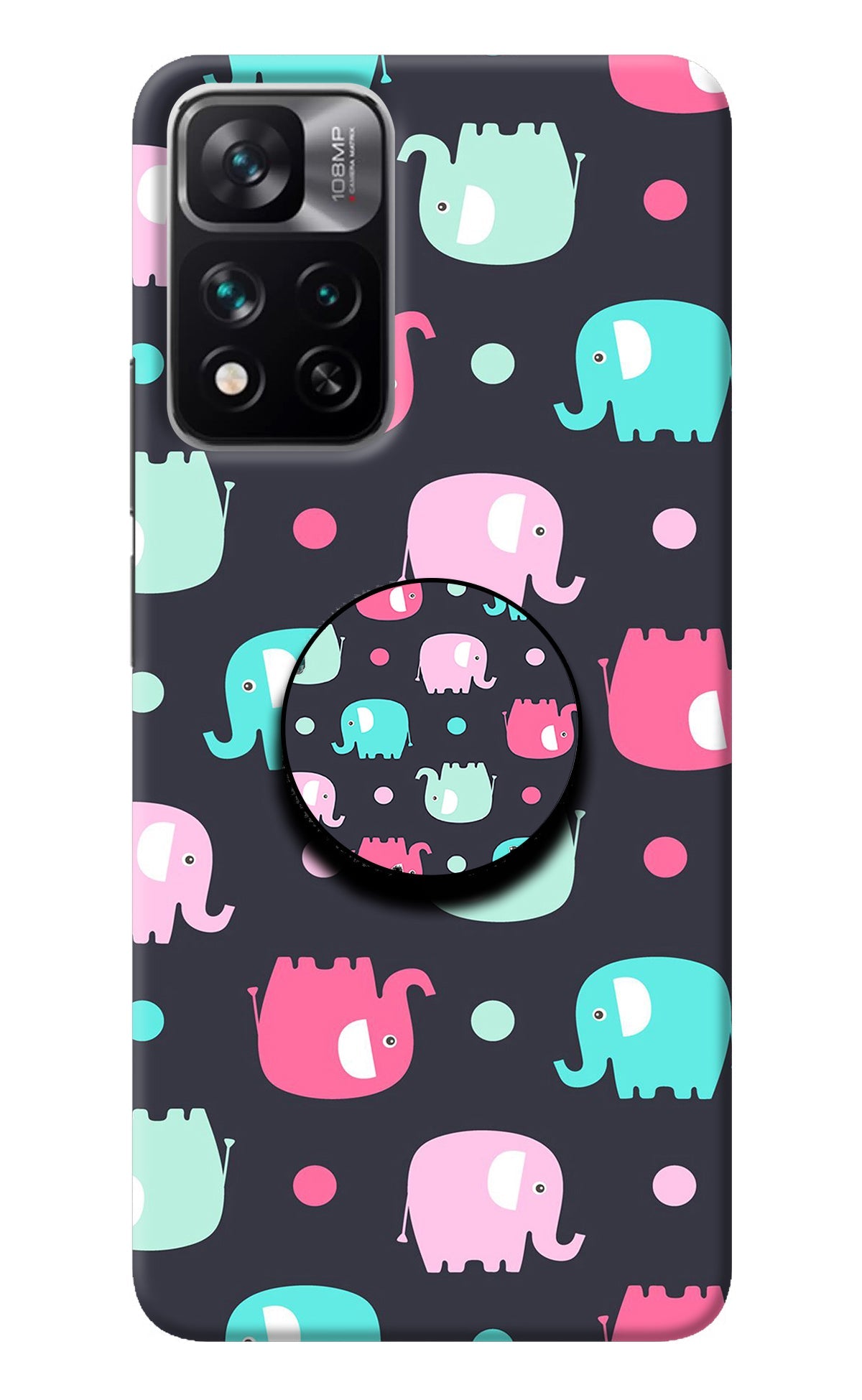 Baby Elephants Mi 11i 5G/11i 5G Hypercharge Pop Case