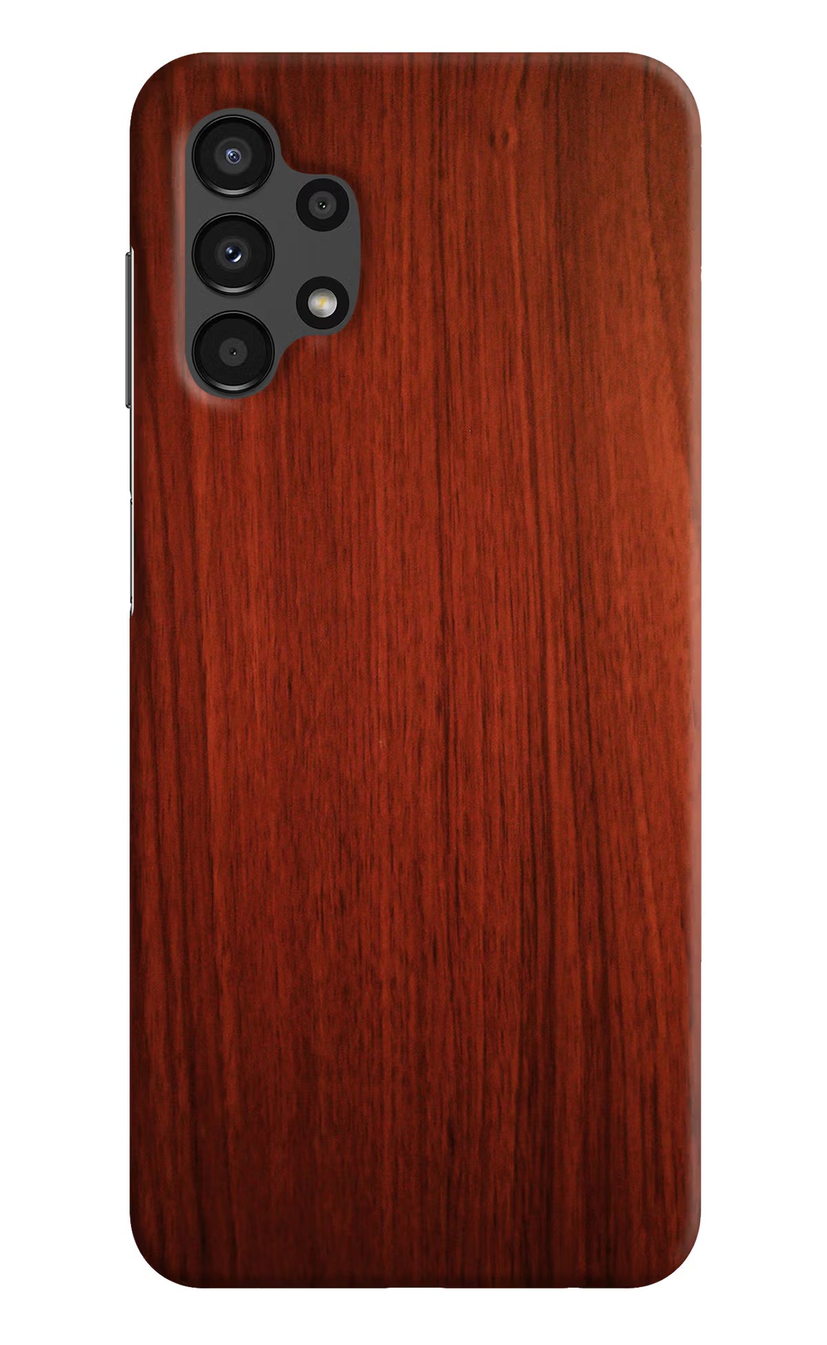 Wooden Plain Pattern Samsung A13 4G Hard Case Back Cover by Casekaro
