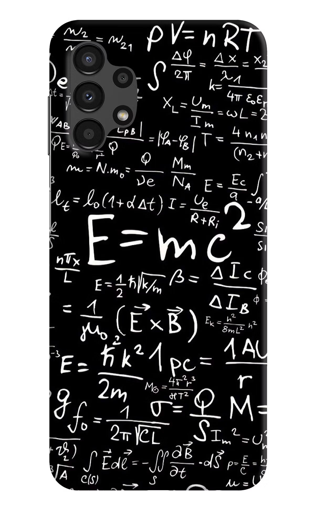 Physics Formula Samsung A13 4G Hard Case Back Cover by Casekaro