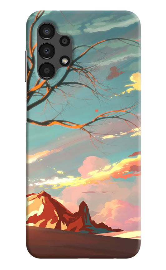 Scenery Samsung A13 4G Hard Case Back Cover by Casekaro