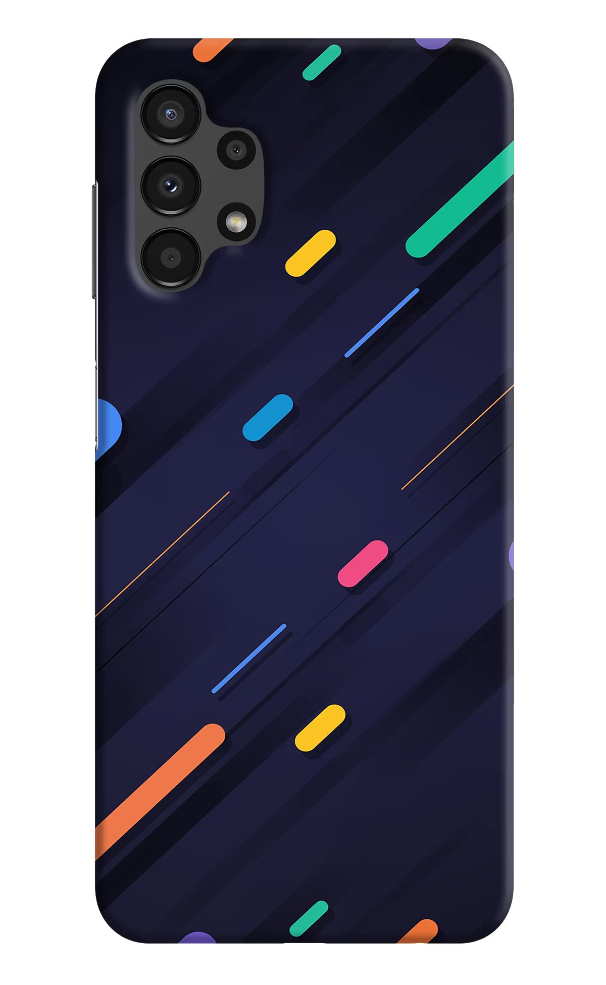 Abstract Design Samsung A13 4G Hard Case Back Cover by Casekaro