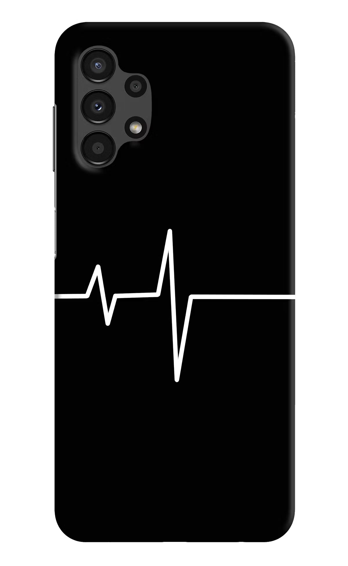 Heart Beats Samsung A13 4G Hard Case Back Cover by Casekaro