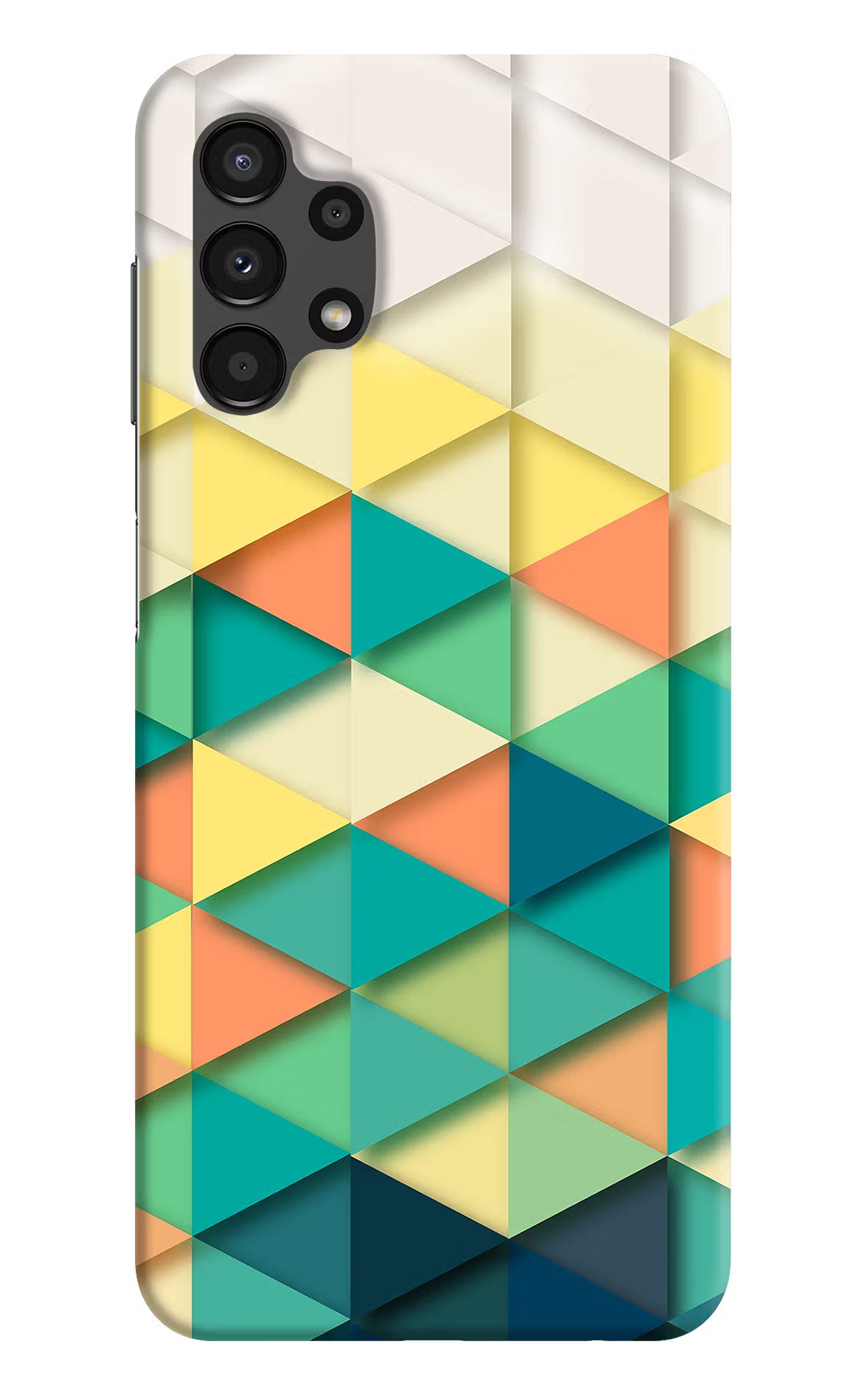 Abstract Samsung A13 4G Hard Case Back Cover by Casekaro