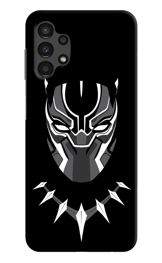 Black Panther Samsung A13 4G Hard Case Back Cover by Casekaro