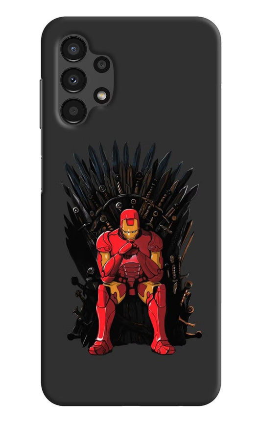 Ironman Throne Samsung A13 4G Hard Case Back Cover by Casekaro