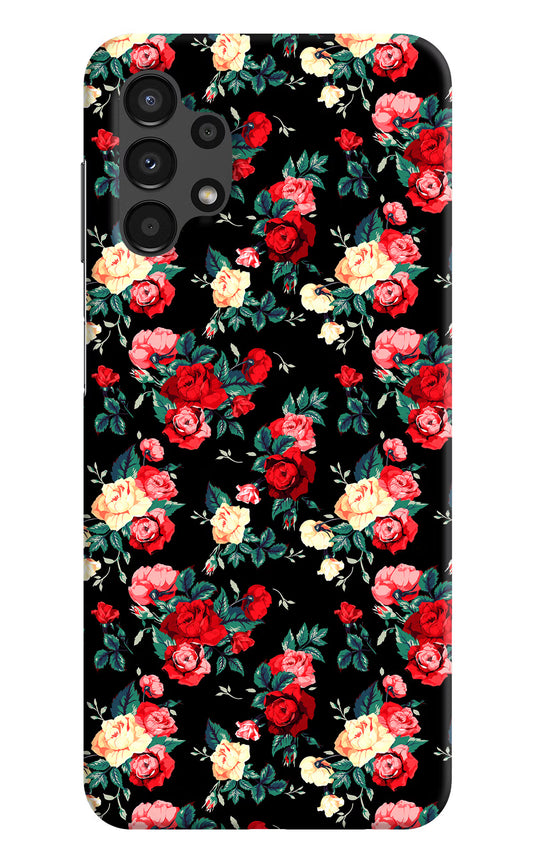 Rose Pattern Samsung A13 4G Hard Case Back Cover by Casekaro
