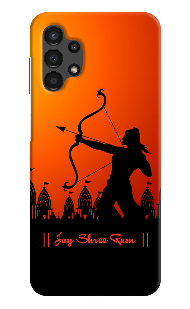 Lord Ram - 4 Samsung A13 4G Hard Case Back Cover by Casekaro