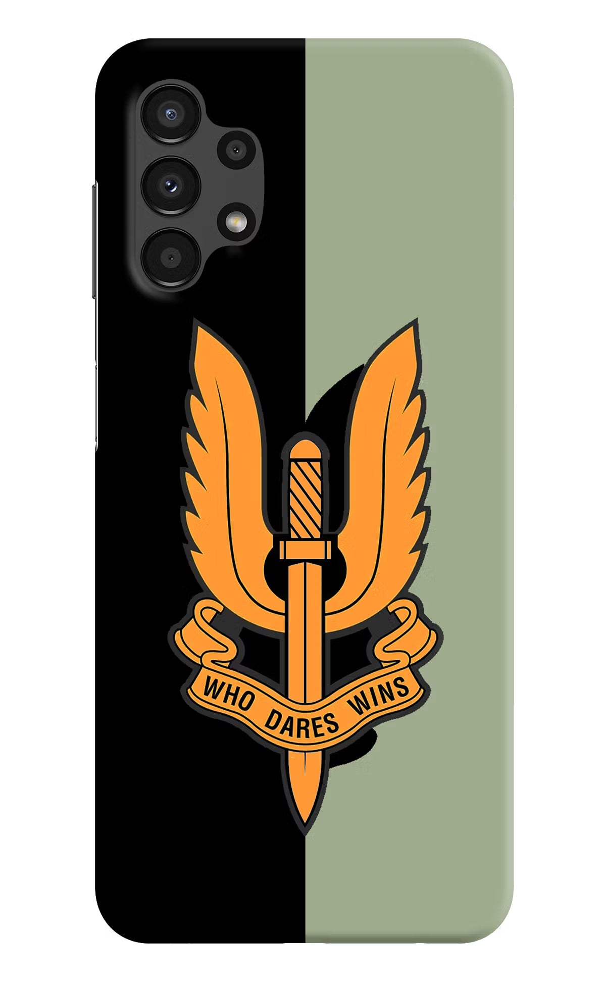 Balidan Logo Samsung A13 4G Hard Case Back Cover by Casekaro