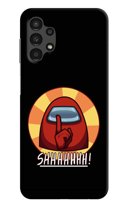 Among Us Shhh! Samsung A13 4G Hard Case Back Cover by Casekaro