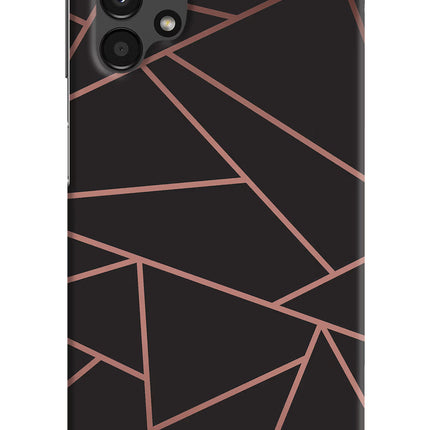 Geometric Pattern Samsung A13 4G Hard Case Back Cover by Casekaro