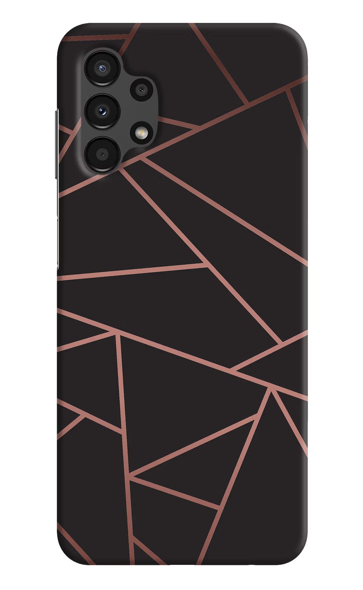 Geometric Pattern Samsung A13 4G Hard Case Back Cover by Casekaro