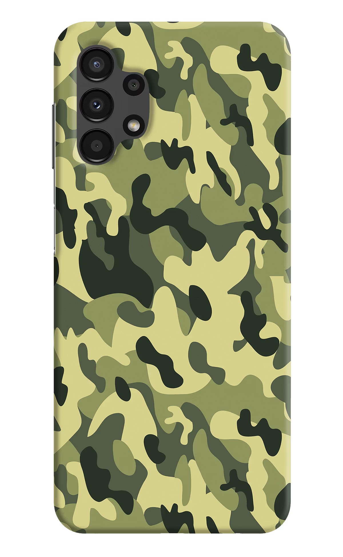 Camouflage Samsung A13 4G Hard Case Back Cover by Casekaro