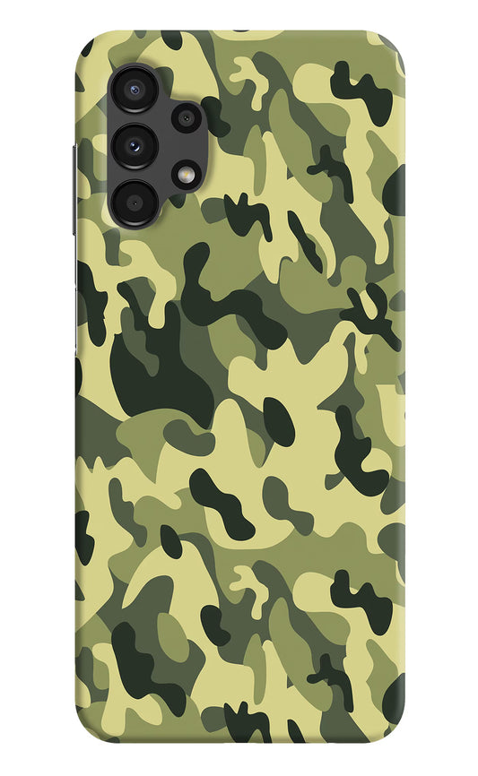 Camouflage Samsung A13 4G Hard Case Back Cover by Casekaro