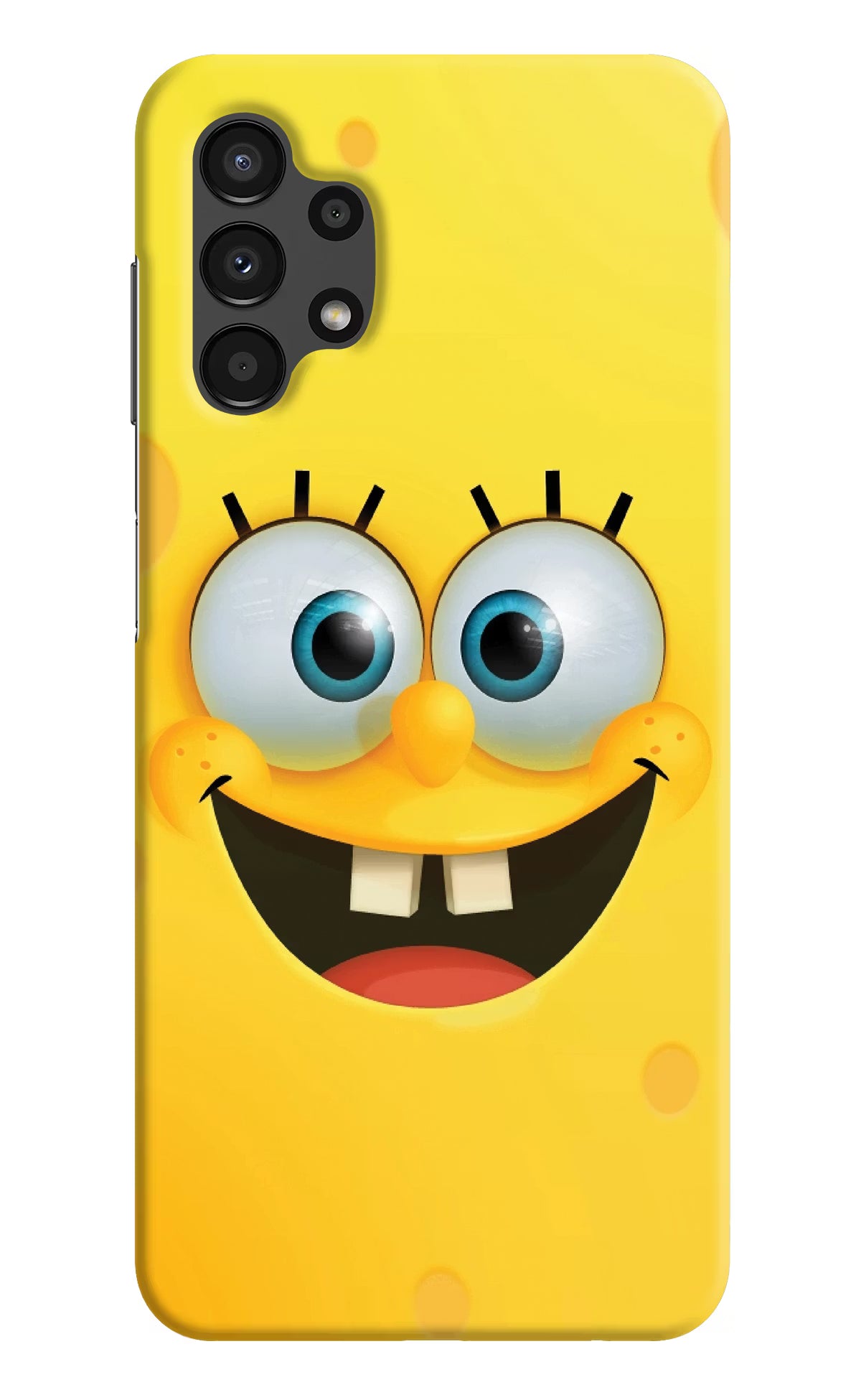 Sponge 1 Samsung A13 4G Hard Case Back Cover by Casekaro