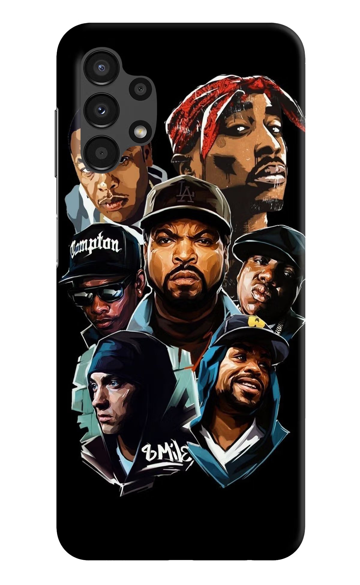 Rappers Samsung A13 4G Hard Case Back Cover by Casekaro