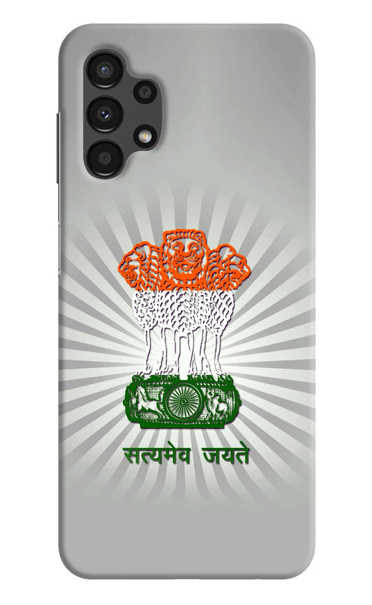 Satyamev Jayate Art Samsung A13 4G Hard Case Back Cover by Casekaro