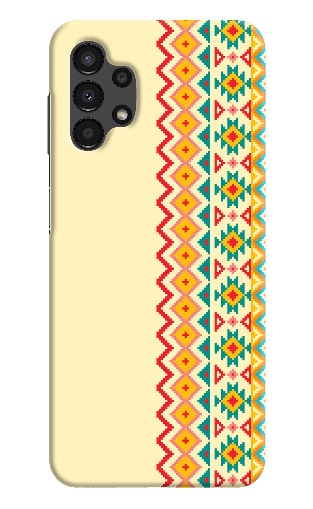 Ethnic Seamless Samsung A13 4G Hard Case Back Cover by Casekaro