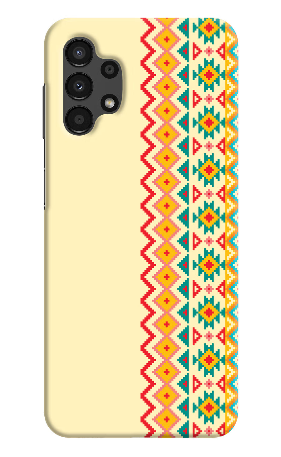 Ethnic Seamless Samsung A13 4G Back Cover, Hard case
