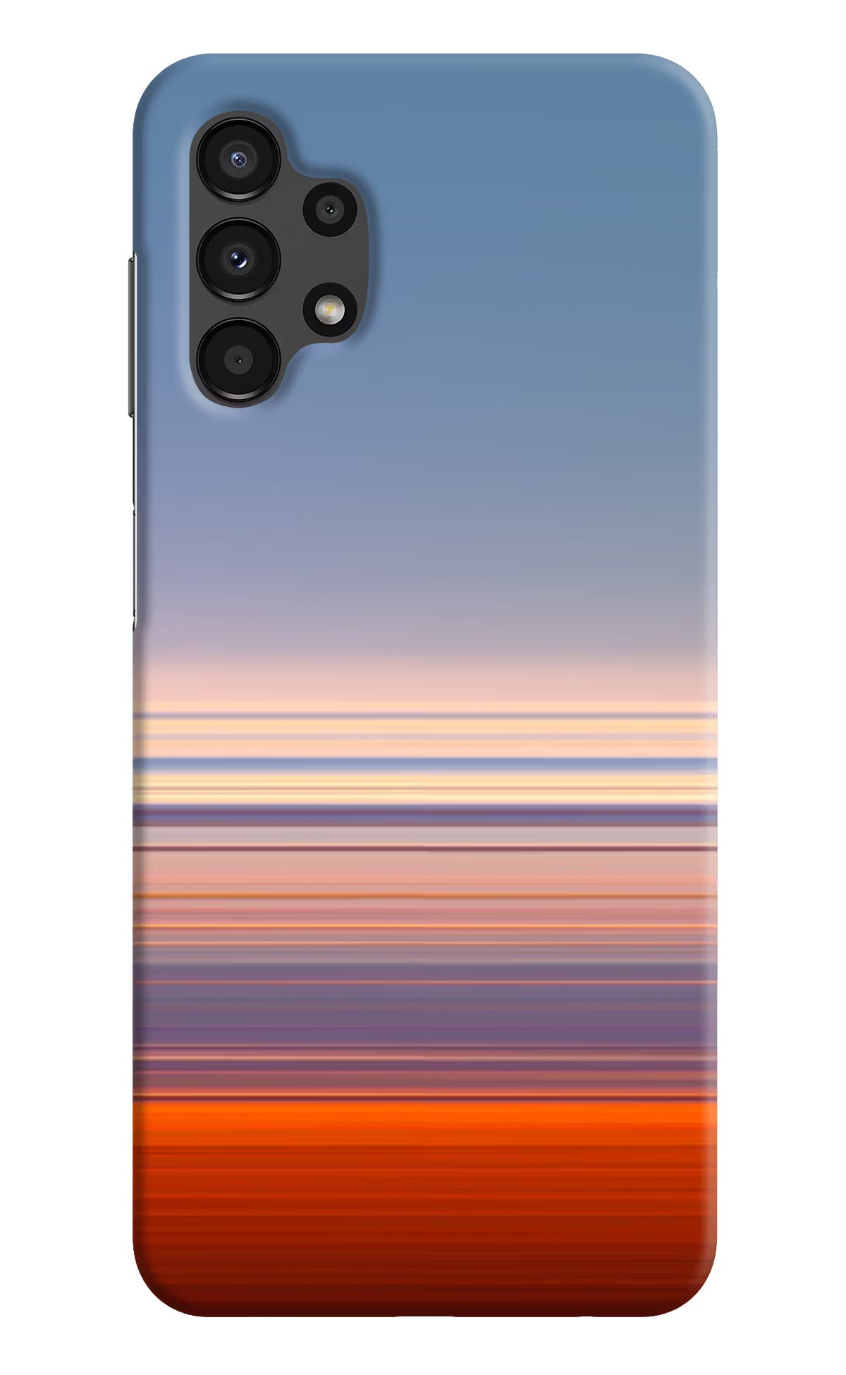 Morning Colors Samsung A13 4G Hard Case Back Cover by Casekaro