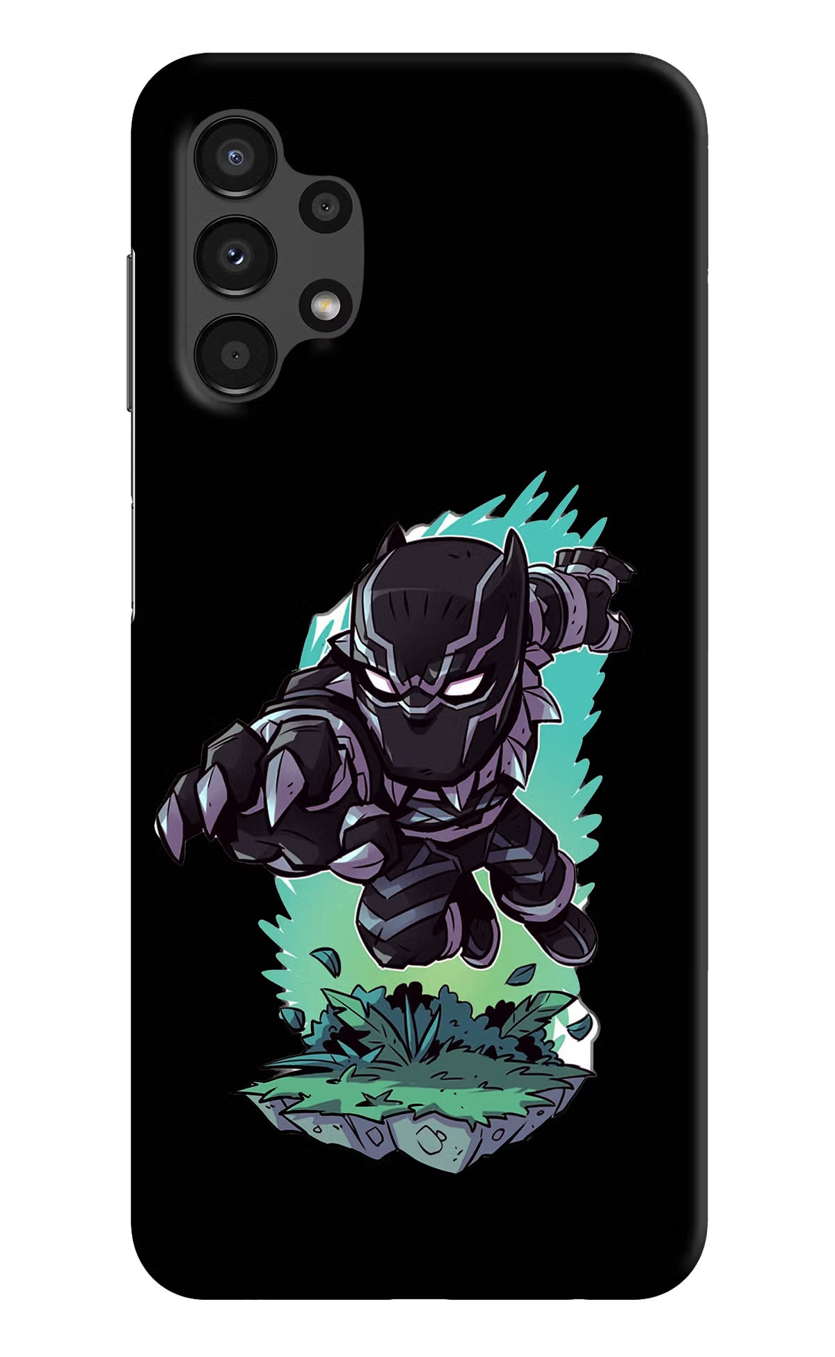 Black Panther Samsung A13 4G Hard Case Back Cover by Casekaro
