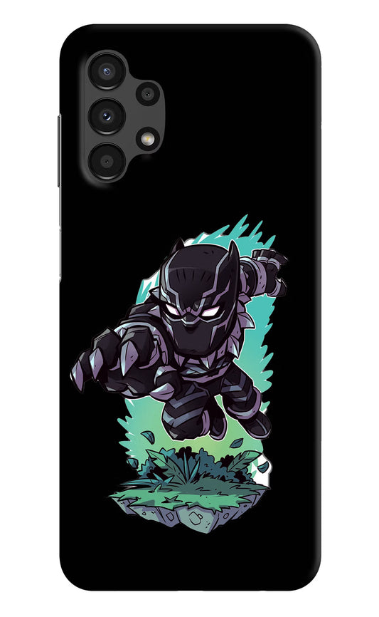Black Panther Samsung A13 4G Hard Case Back Cover by Casekaro
