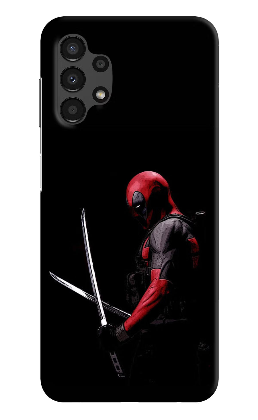 Deadpool Samsung A13 4G Back Cover, Hard case