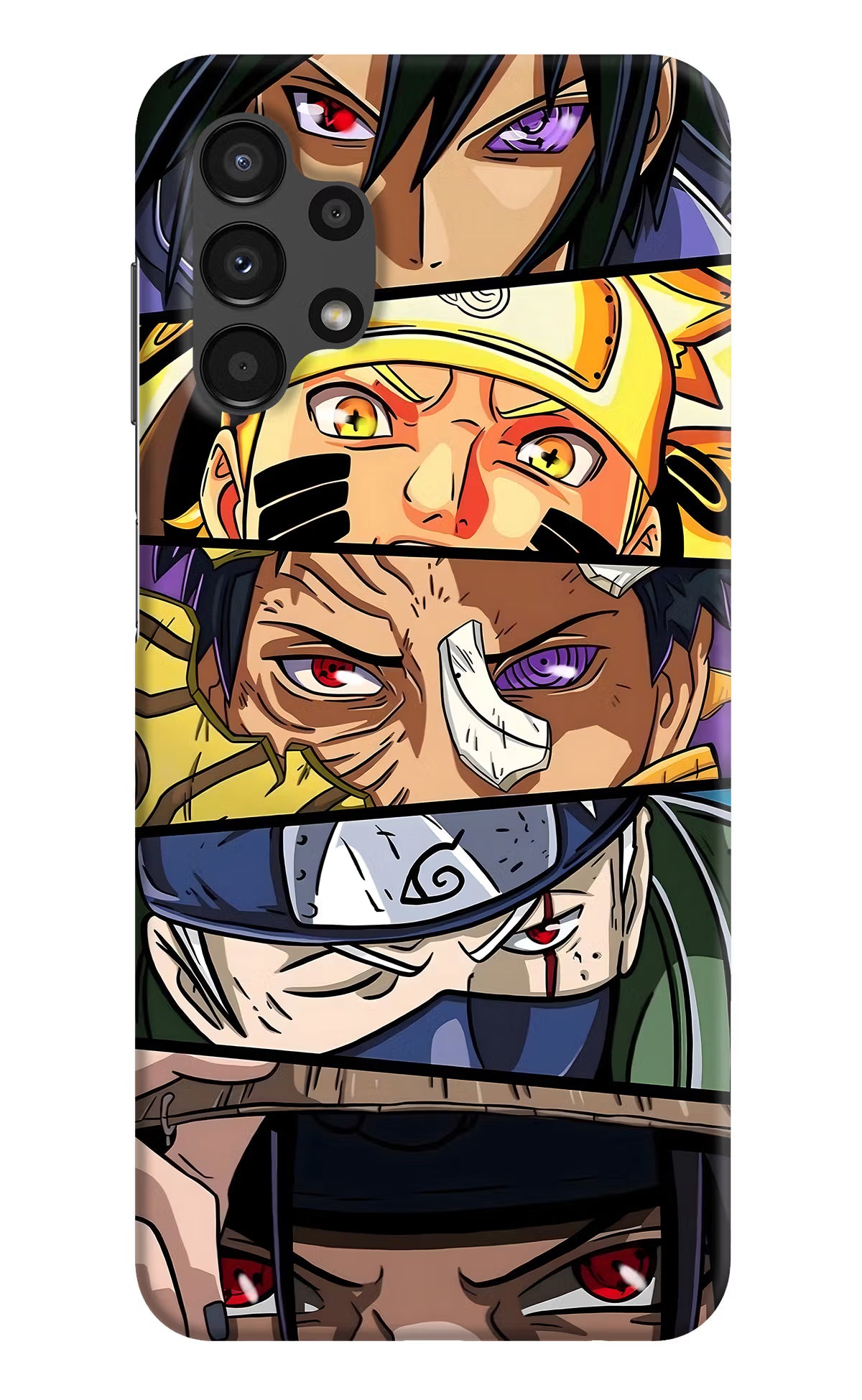 Naruto Character Samsung A13 4G Hard Case Back Cover by Casekaro