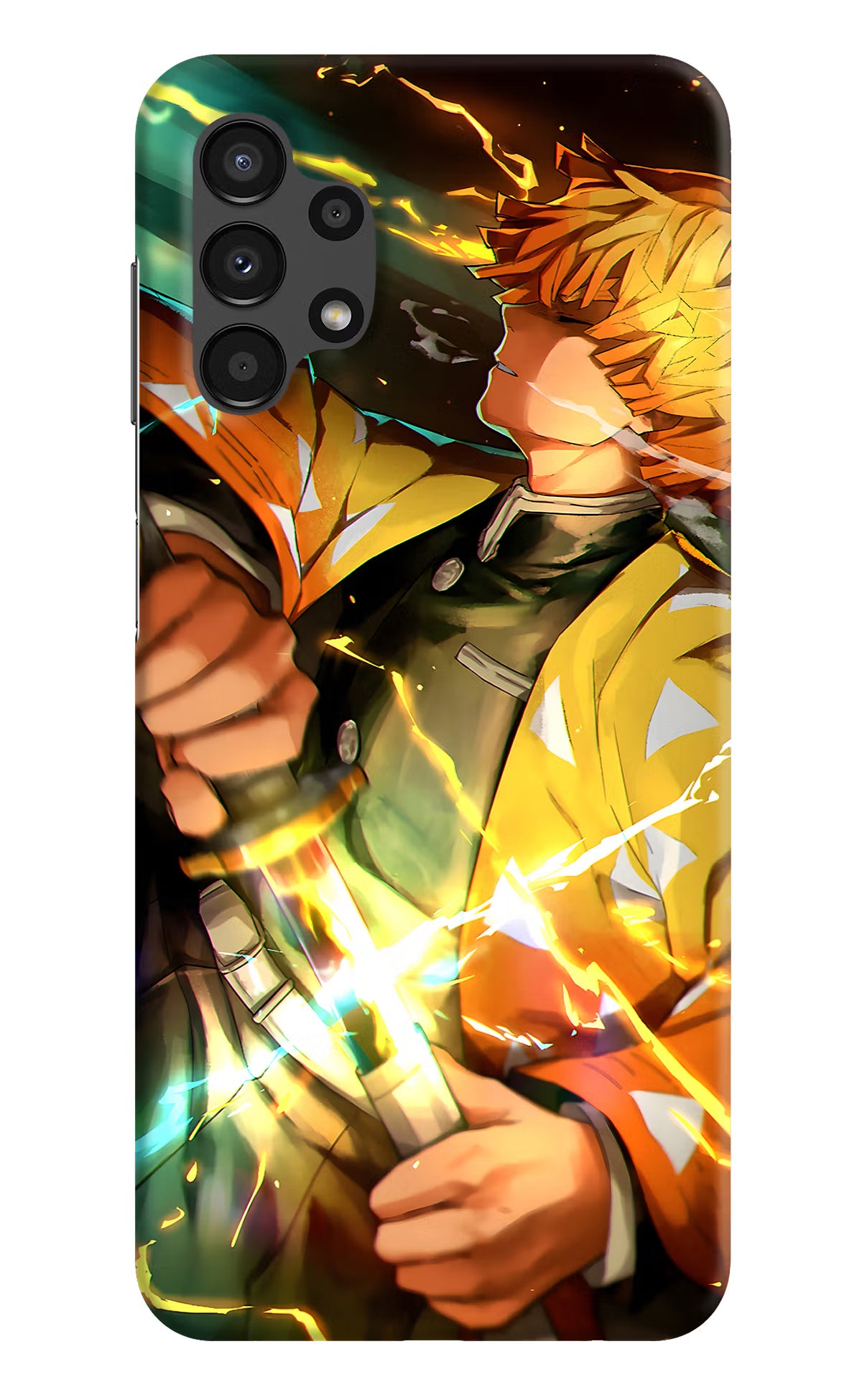 Demon Slayer Samsung A13 4G Hard Case Back Cover by Casekaro