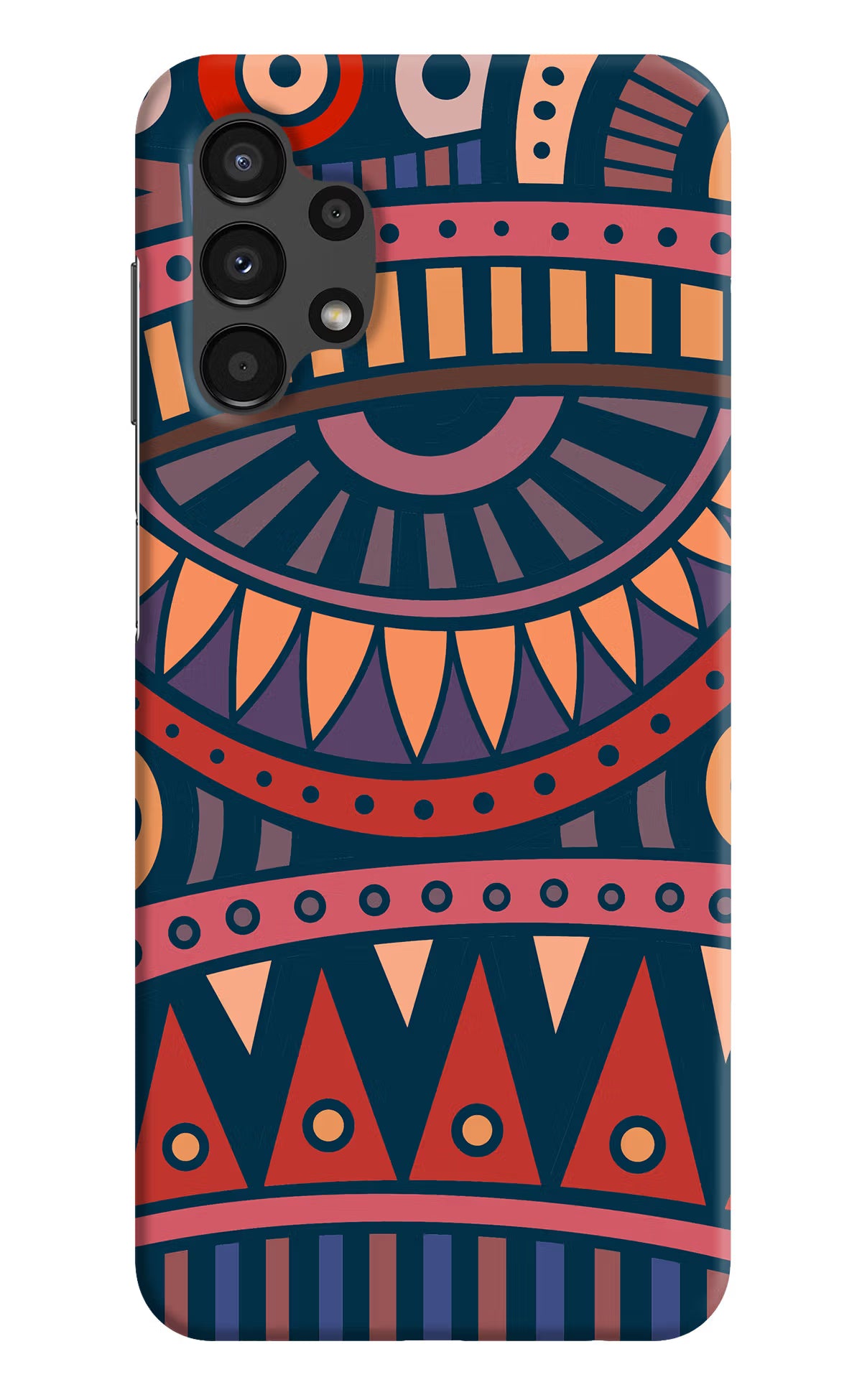 African Culture Design Samsung A13 4G Hard Case Back Cover by Casekaro