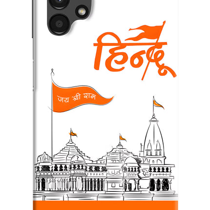 Jai Shree Ram Hindu Samsung A13 4G Hard Case Back Cover by Casekaro