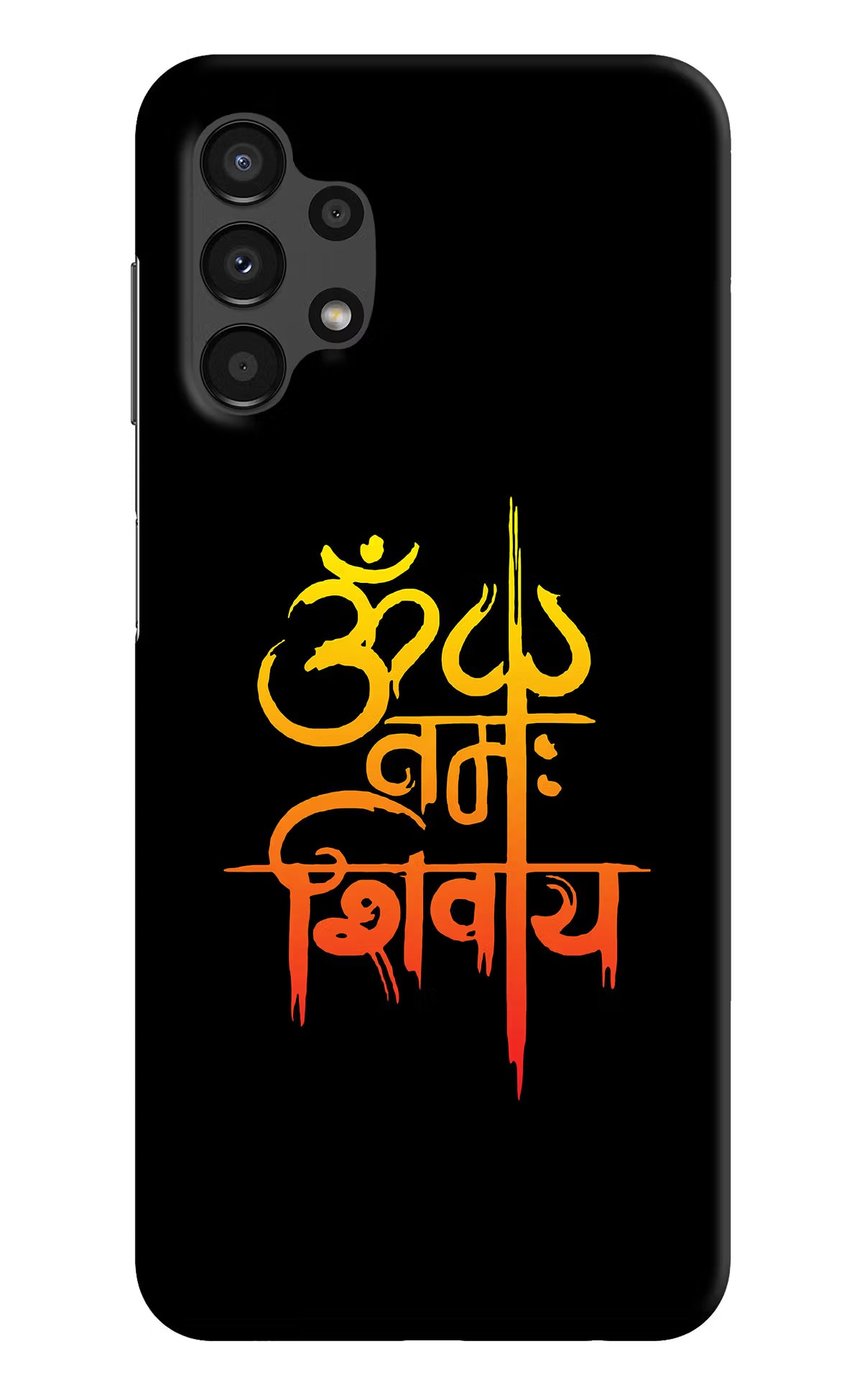 Om Namah Shivay Samsung A13 4G Hard Case Back Cover by Casekaro