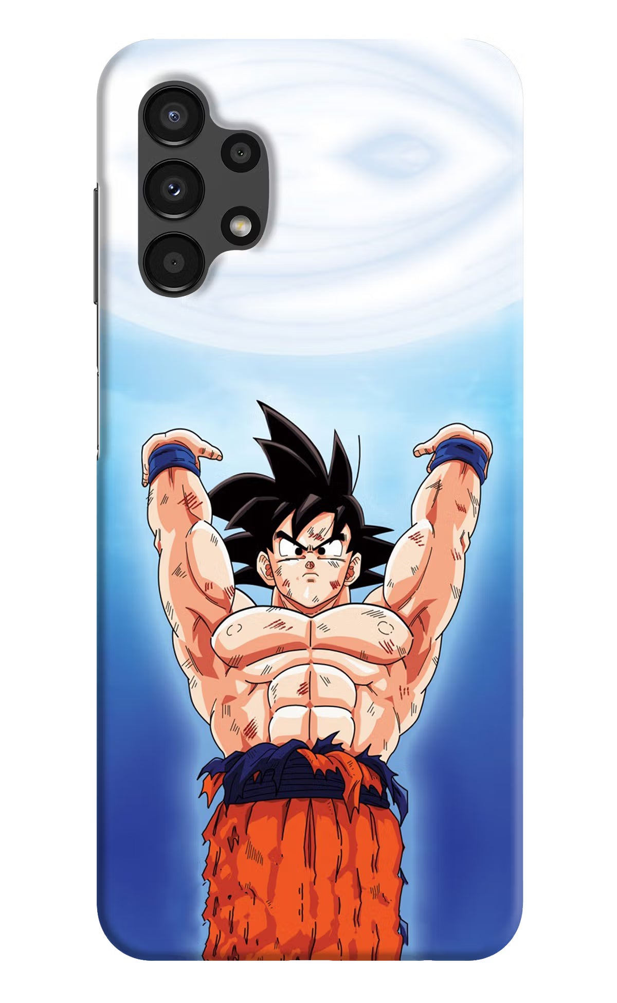 Goku Power Samsung A13 4G Hard Case Back Cover by Casekaro