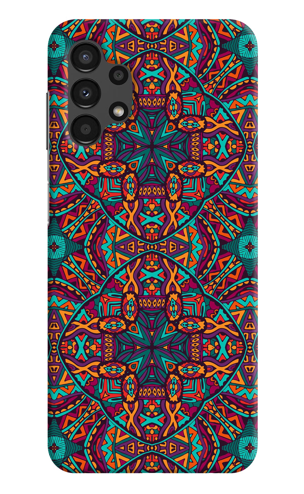 Colour Mandala Samsung A13 4G Hard Case Back Cover by Casekaro