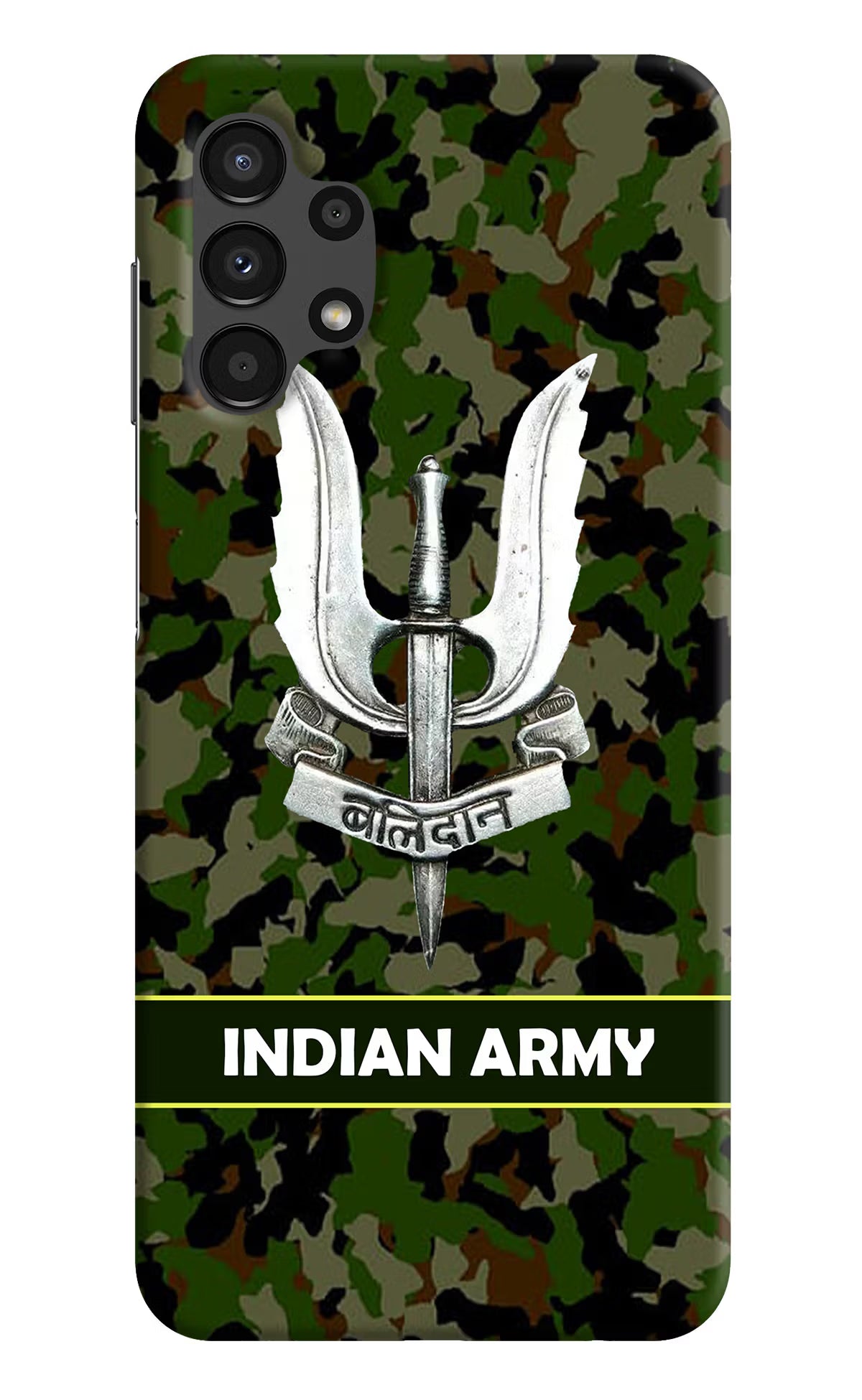 Balidan Indian Logo Samsung A13 4G Hard Case Back Cover by Casekaro