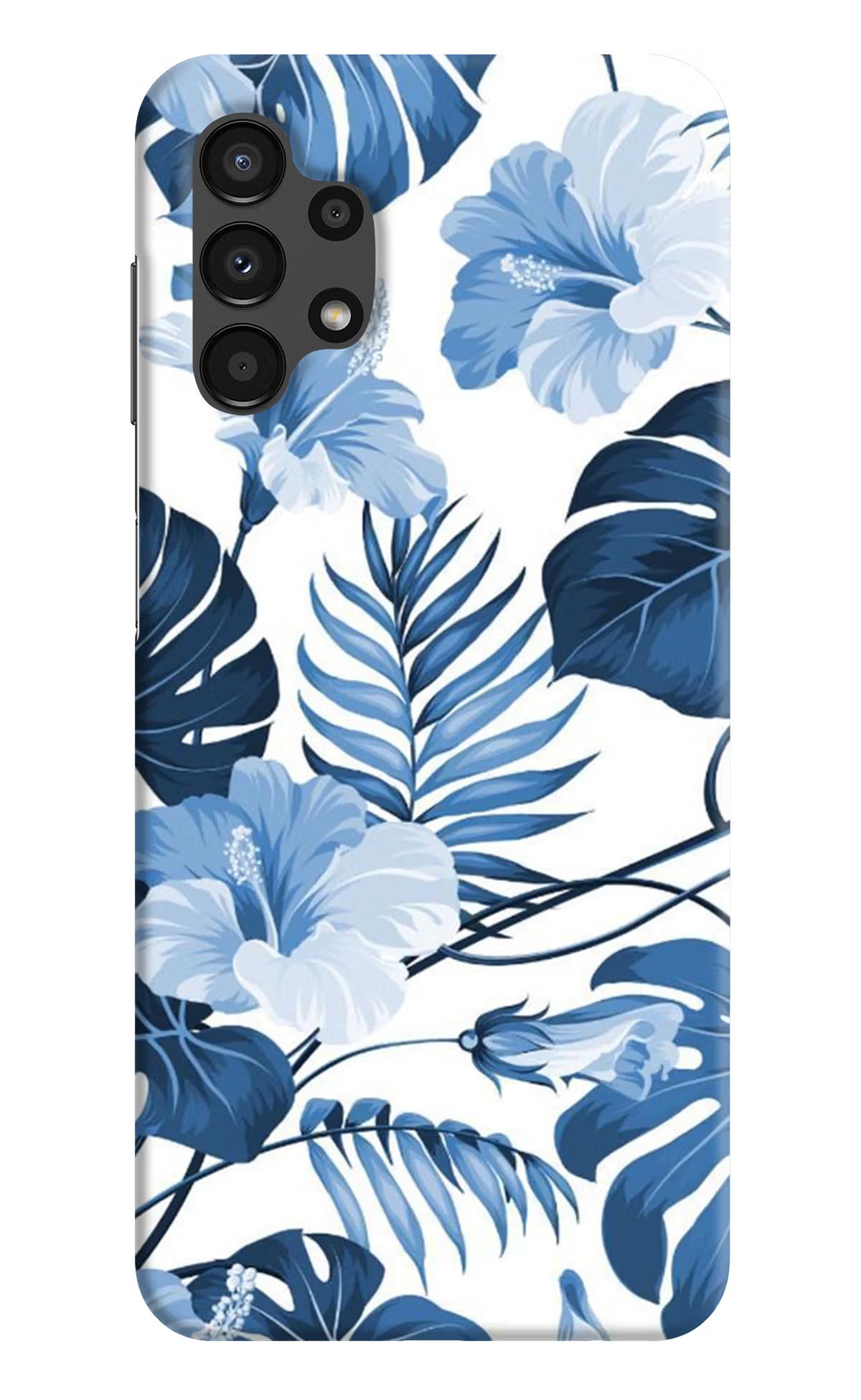 Fabric Art Samsung A13 4G Hard Case Back Cover by Casekaro