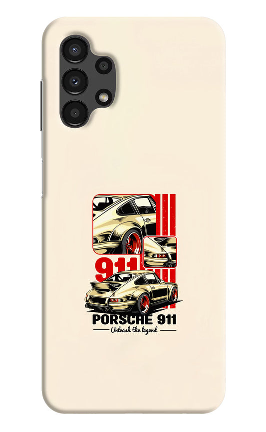 Classic Porsche 911 Samsung A13 4G Hard Case Back Cover by Casekaro