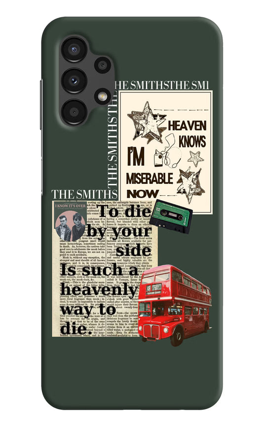 The Smiths Samsung A13 4G Hard Case Back Cover by Casekaro