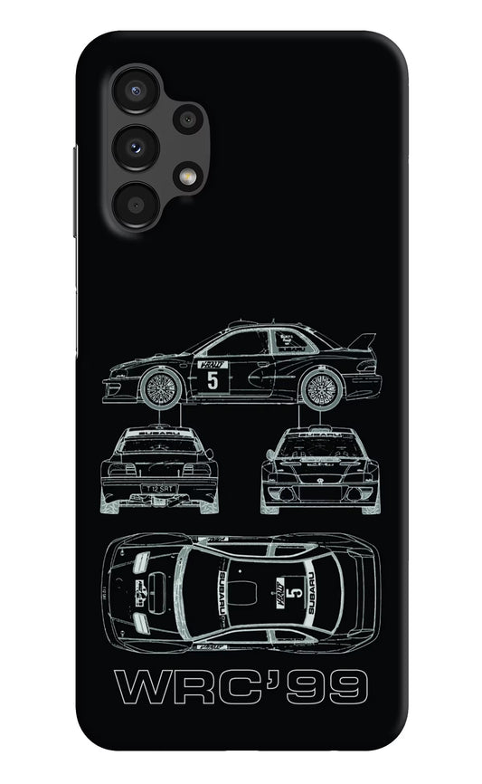 WRC'99 Samsung A13 4G Hard Case Back Cover by Casekaro