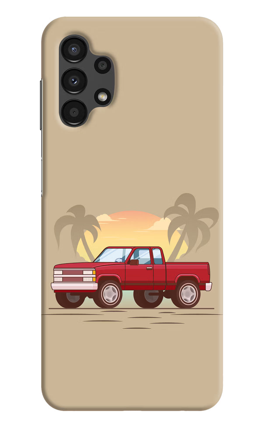 Desert Classic Drive Samsung A13 4G Back Cover, Hard case
