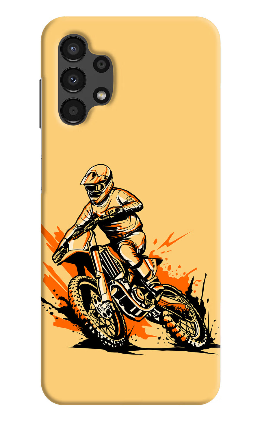 Off-Road Fury Samsung A13 4G Back Cover, Hard case