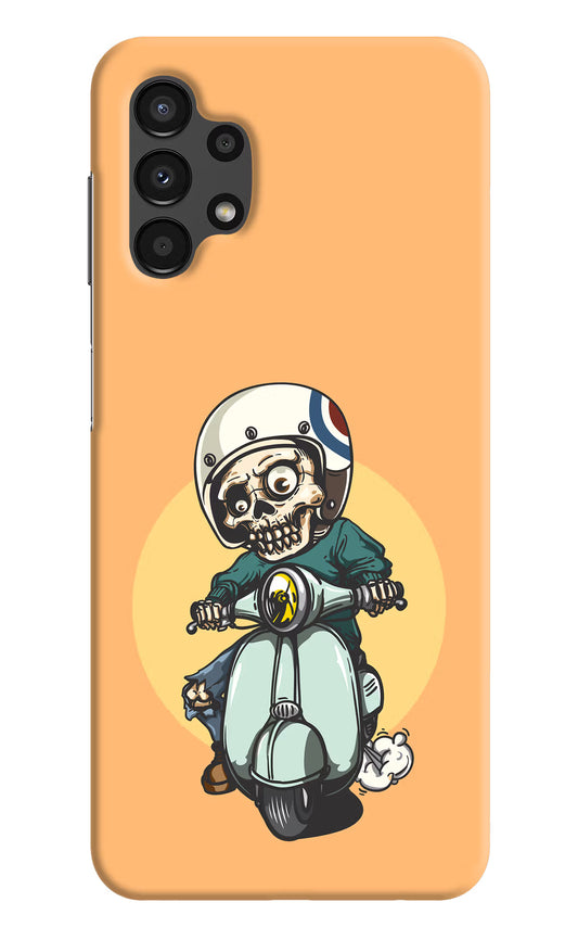 Undead Biker Samsung A13 4G Hard Case Back Cover by Casekaro