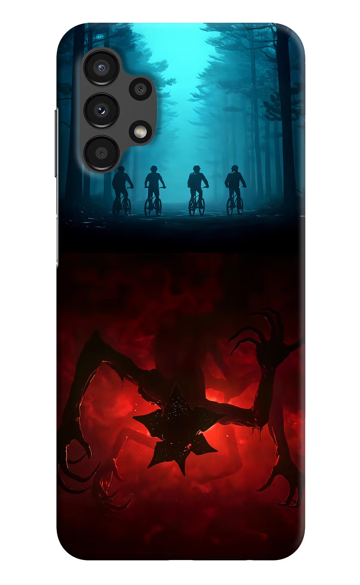 Ordinary Things Downside Up Samsung A13 4G Hard Case Back Cover by Casekaro