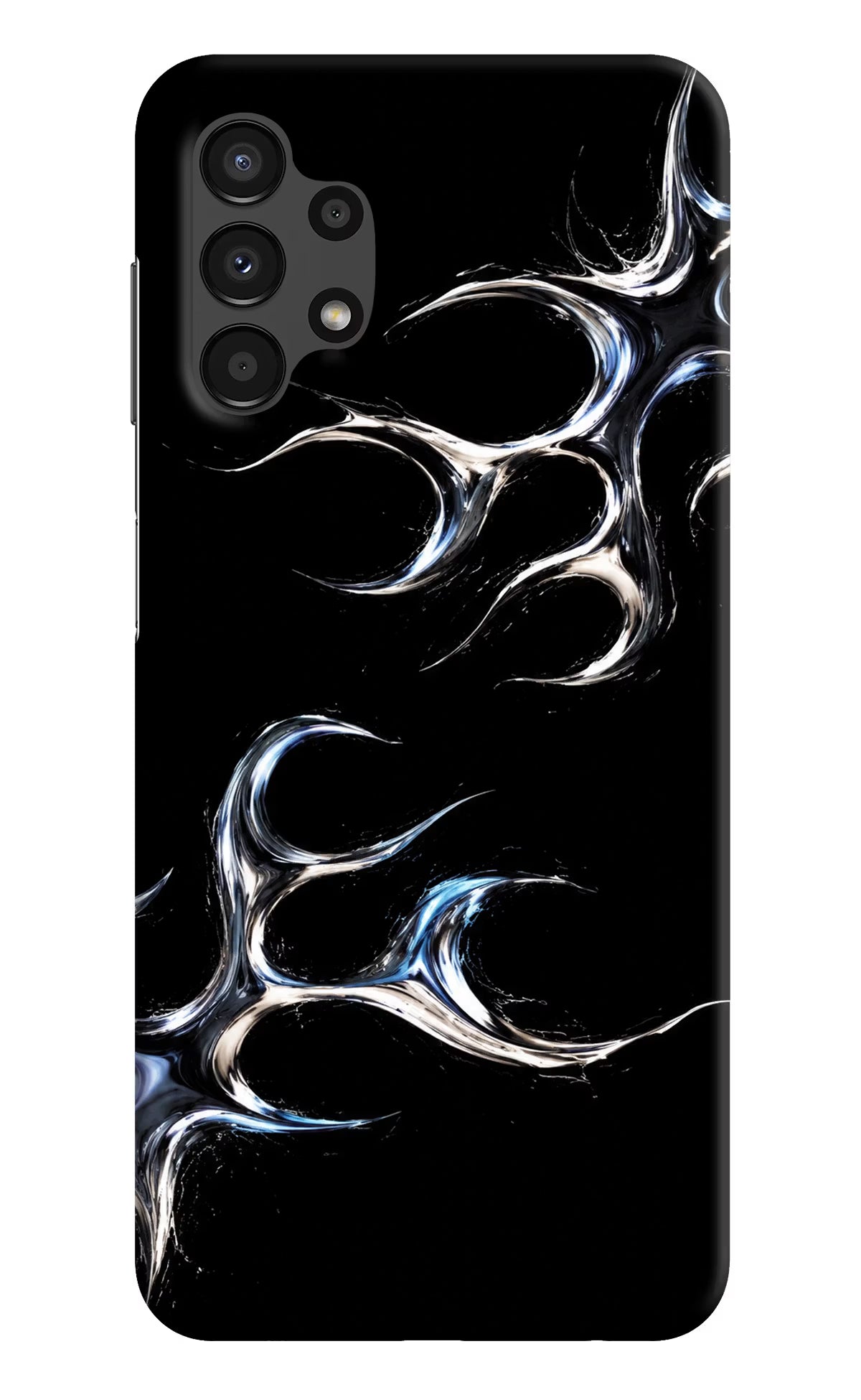 Chrome Tribal Samsung A13 4G Hard Case Back Cover by Casekaro